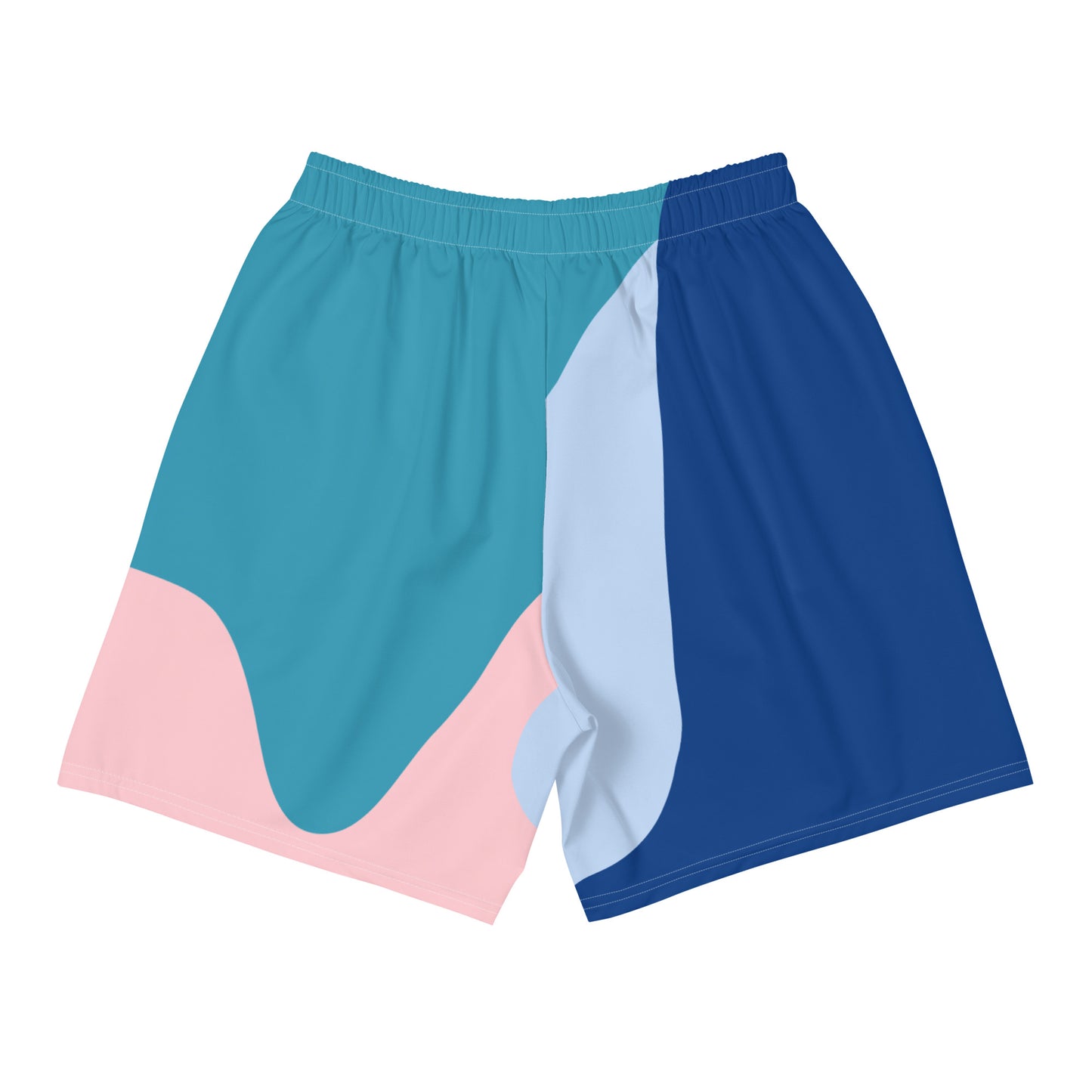 Abstract Color Men's Athletic Shorts