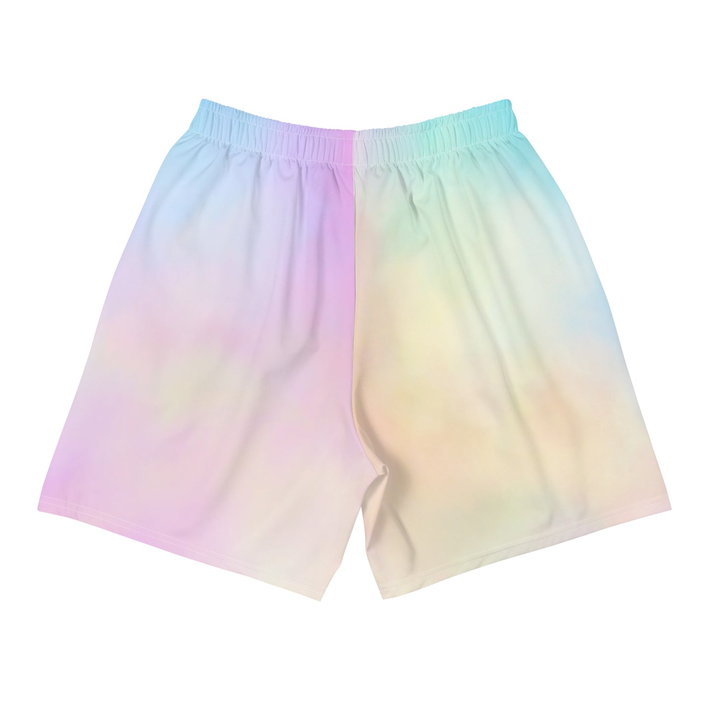 Cotton Candy Tie Dye Men's Athletic Shorts