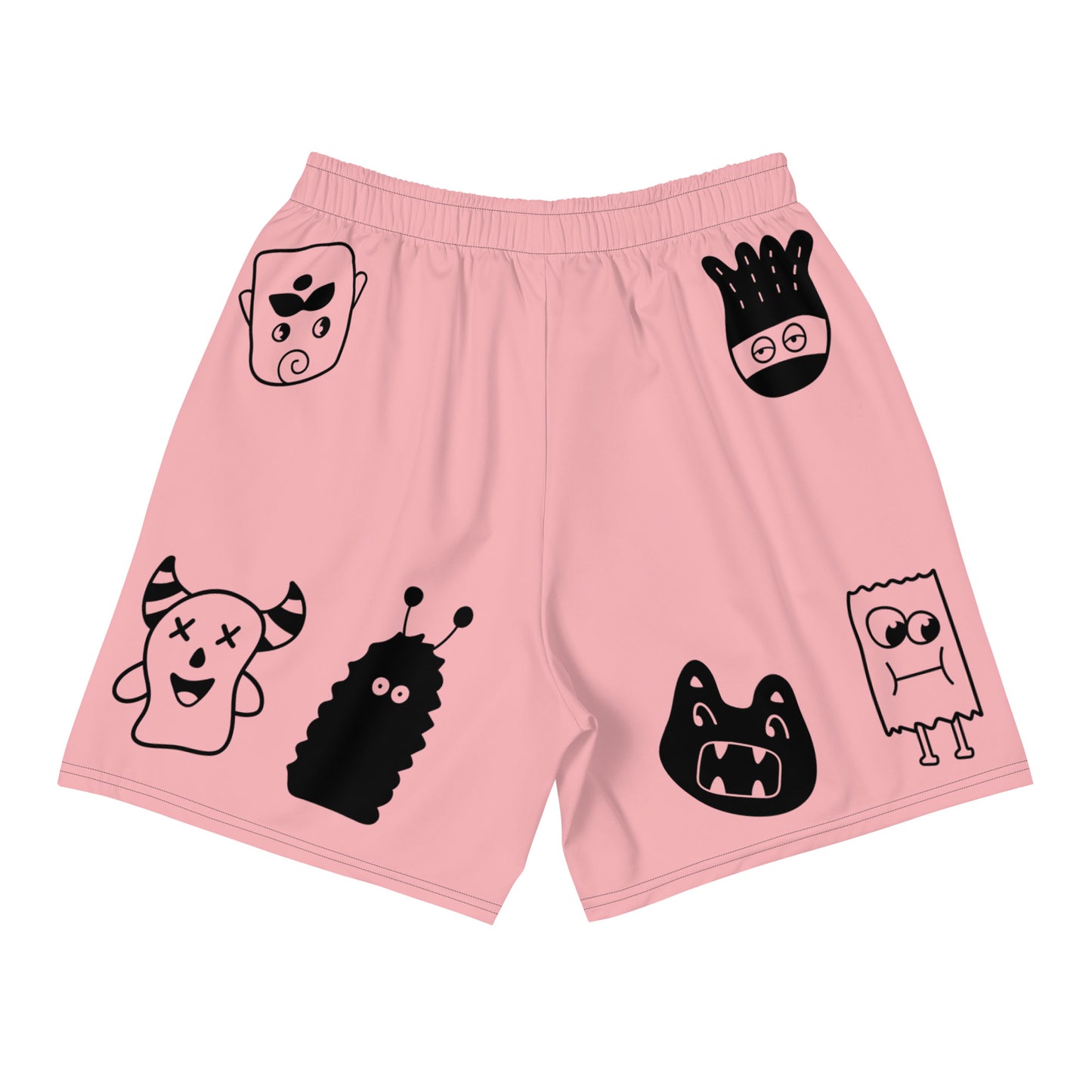 Monster Doodles Men's Athletic Shorts