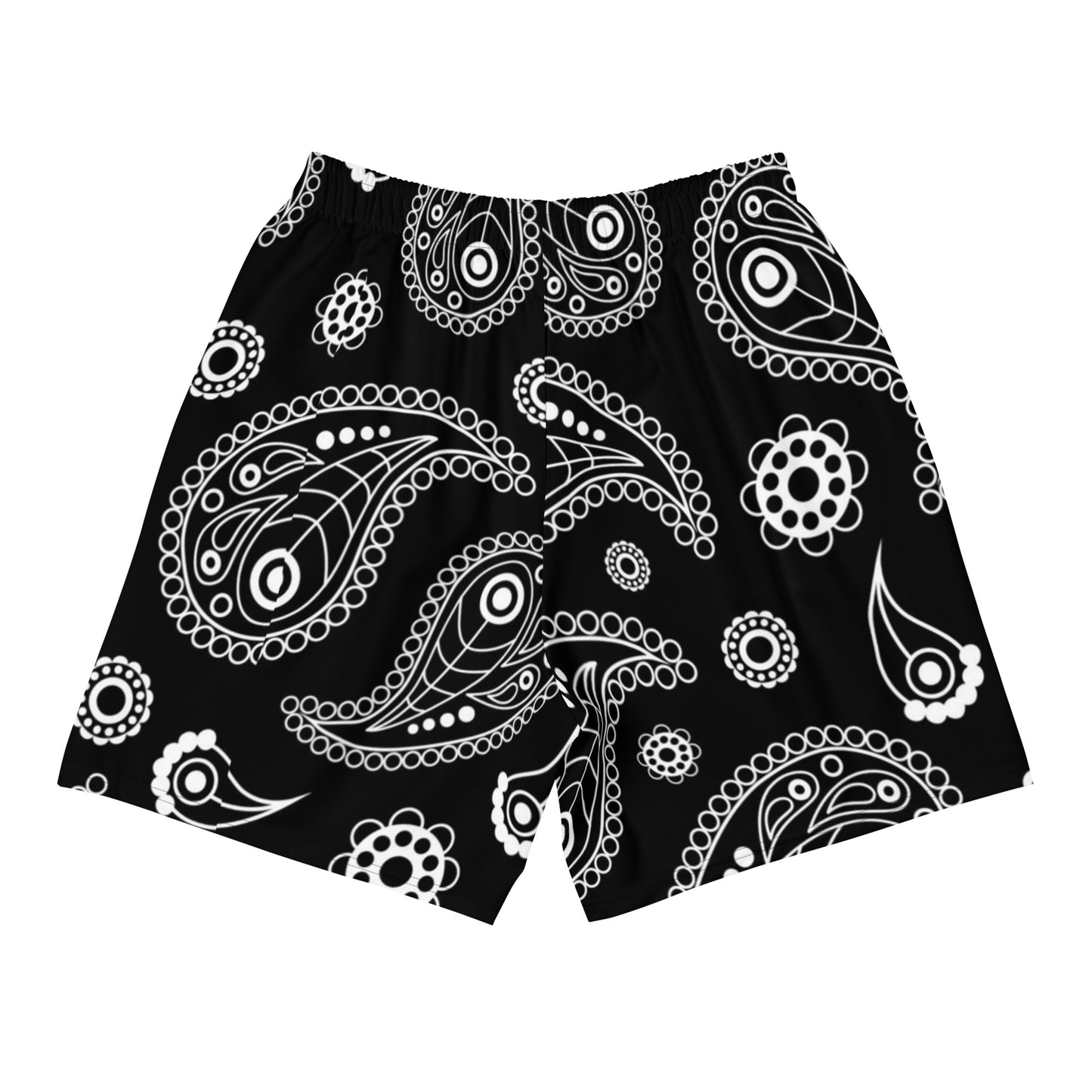 Bandana Print Men's Athletic Shorts