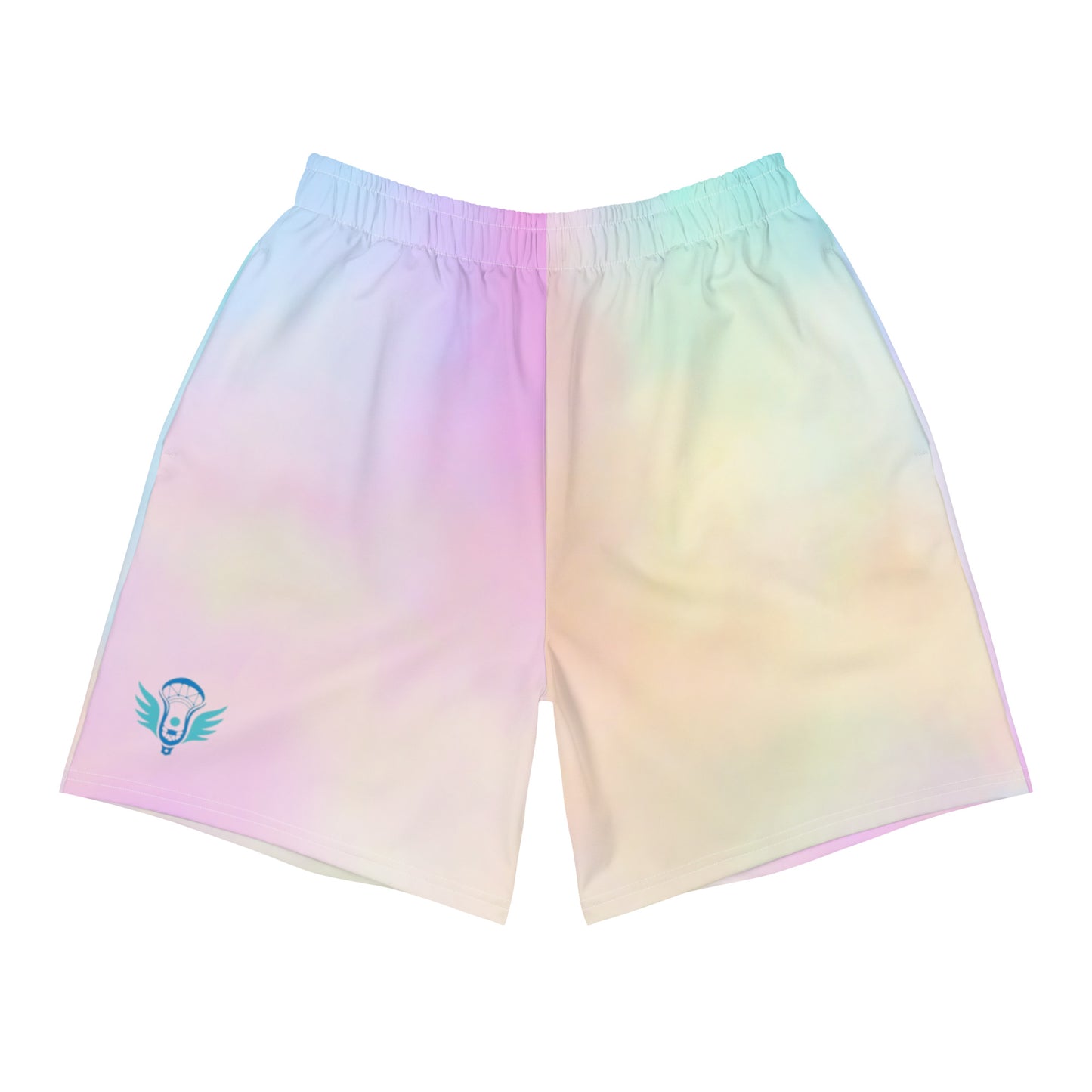 Cotton Candy Tie Dye Men's Athletic Shorts