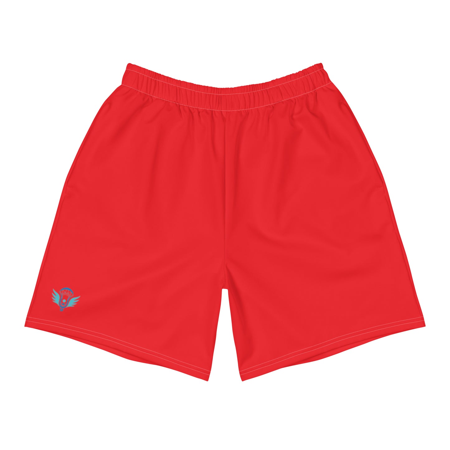 Men's Red Athletic Shorts