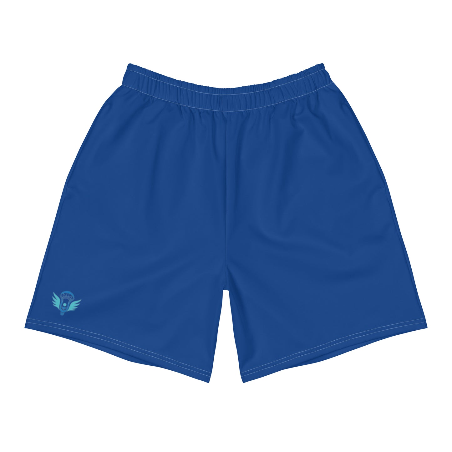 Men's Dark Blue Athletic Shorts