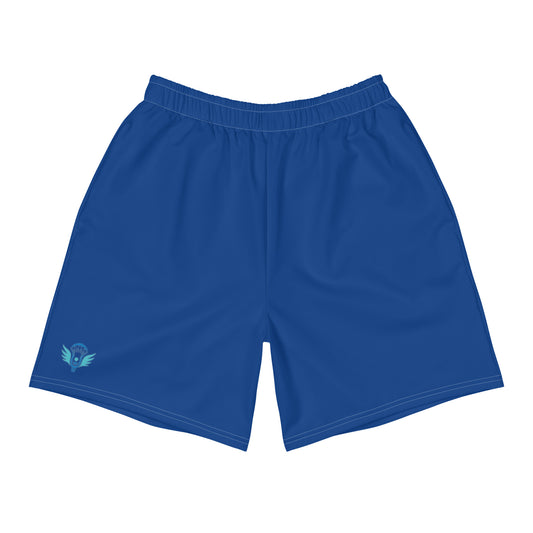 Men's Dark Blue Athletic Shorts