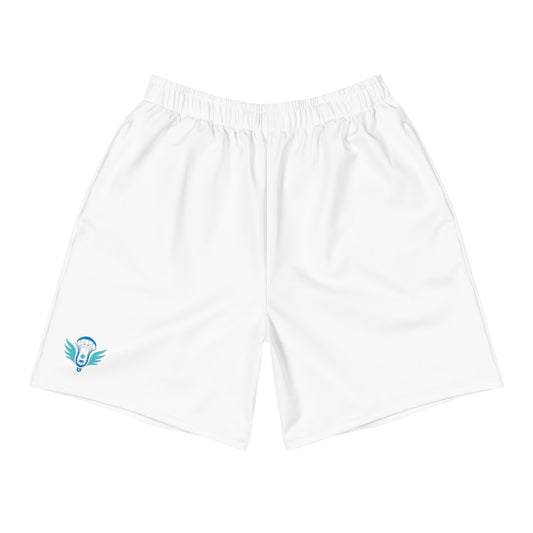 Men's White Athletic Shorts