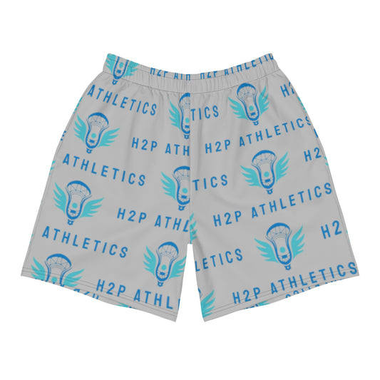 Men's H2P Logo All-Over Print Athletic Shorts