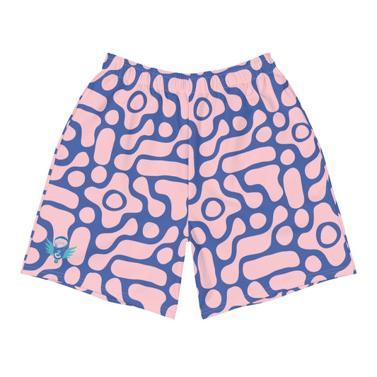 Pink/Blue Pattern Shorts