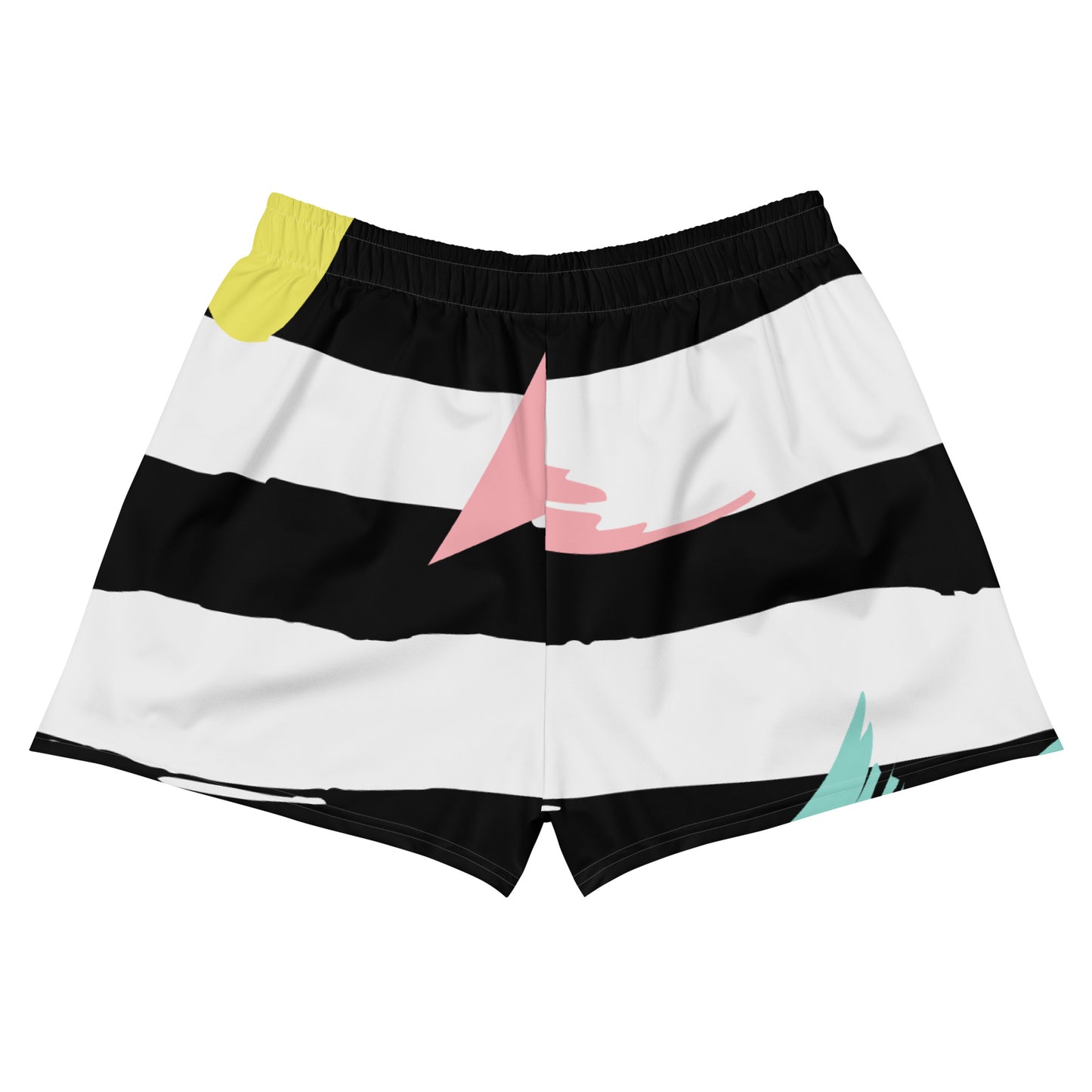 Stripes and Patterns Women’s Athletic Shorts