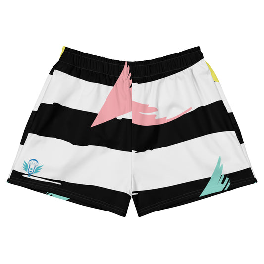 Stripes and Patterns Women’s Athletic Shorts