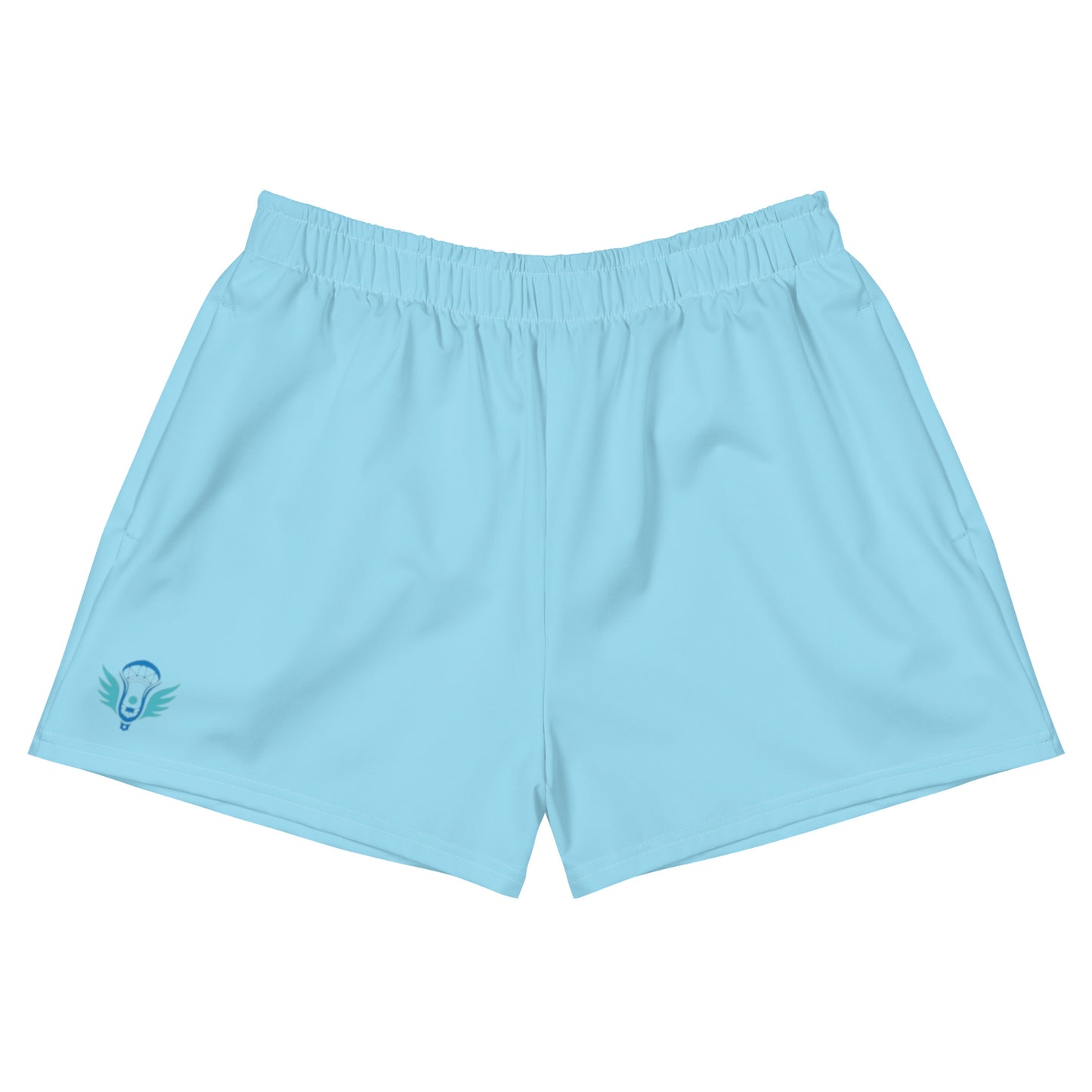 Women’s Light Blue Athletic Shorts