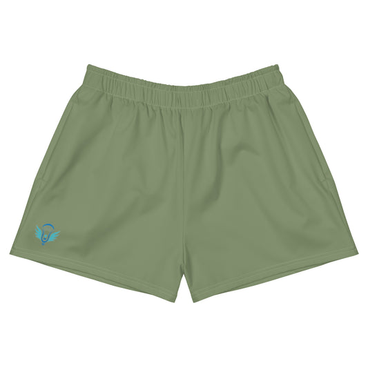 Women’s Camo Green Athletic Shorts