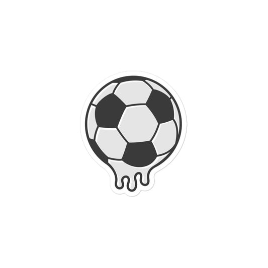 Melted Soccer Ball stickers